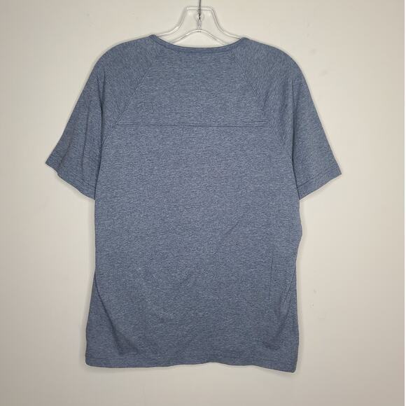 The Normal Brand Blue Short Sleeve Tee - Picture 3 of 5